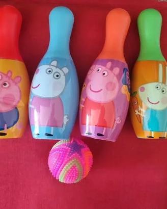 Lotto Birilli Gioco Peppa Pig