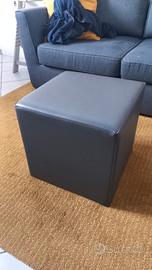 Pouf ecopelle design