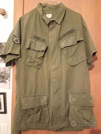 Vtg 60s Jungle Jacket Named OG-107 SS Military Vie