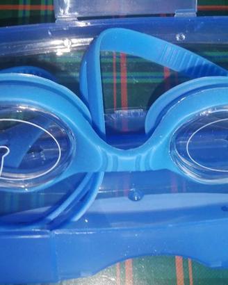 Occhialini Nuoto CRIVIT con custodia - piscina - m