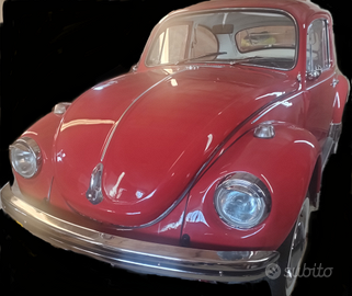 Maggiolino vetro piatto