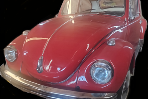 Maggiolino vetro piatto