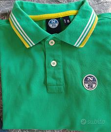 Polo cotone  Notrh Sails tg 8 anni