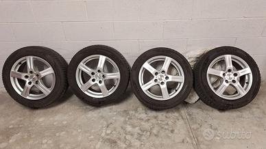 Gomme invernali 205/55 R16 con cerchi in lega