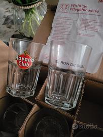 confezione da 6 bicchieri  HAVANA CLUB
