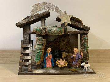 Capanna Presepe in legno anni '90