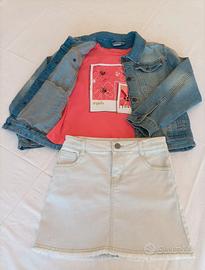 Set abbigliamento bimba 8-9 anni