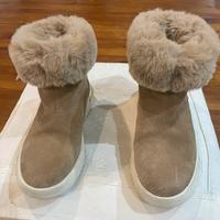 Scarponcino Geox in camoscio