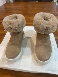 Scarponcino Geox in camoscio