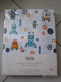 Copripiumino completo misura lettino