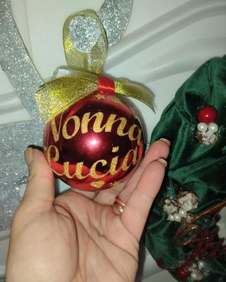 pallina con nome dei nonni 