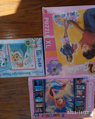Puzzle bambina 5+