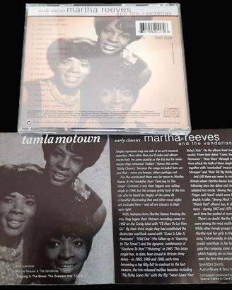 CD - Martha Reeves and The Vandellas - Early Class