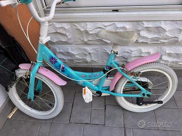 bicicletta Frozen bambina ruota 16