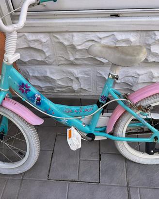bicicletta Frozen bambina ruota 16