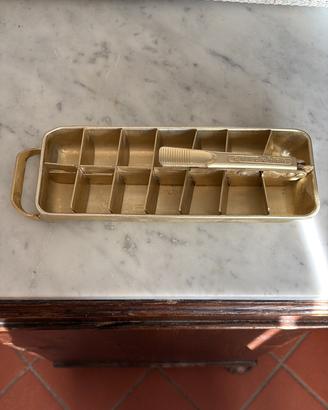 Vaschetta ghiaccio vintage Quickube anni 50