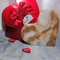 Poggia candela in marmo Onice 