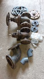 Tubi raccordi in ghisa e pvc per acquedotti