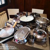 Batteria pentole inox