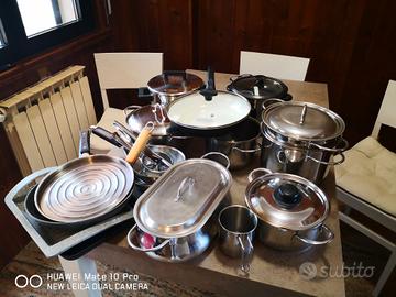 Batteria pentole inox