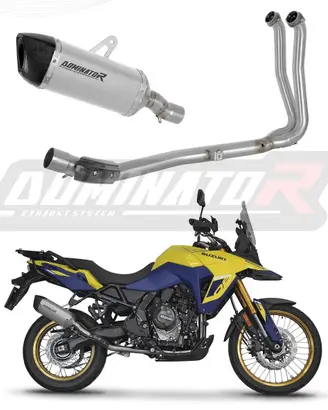 SCARICO COMPLETO HP6 TITANIO SUZUKI V-STROM 800 DE