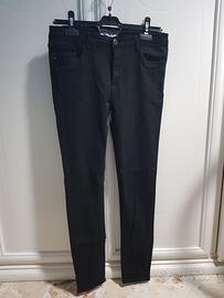 Pantaloni skinny neri Miss Fancy Denim – Taglia L