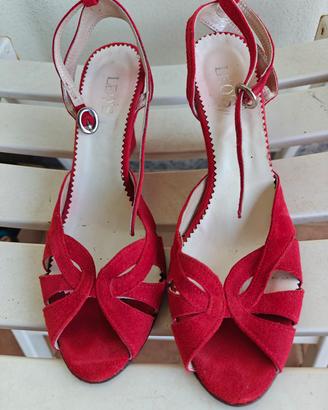 Sandali Leo's in camoscio 