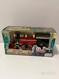 Locomotiva Vintage Smoky Express con Scatola – '80
