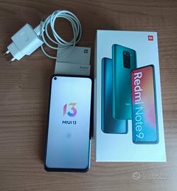 Xiaomi readme note 9 smartphone, 128 GB cellulare