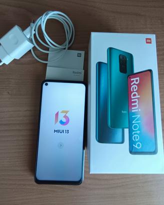Xiaomi readme note 9 smartphone, 128 GB cellulare