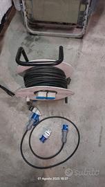 prolunga 40 mt carrello avvolgicavo