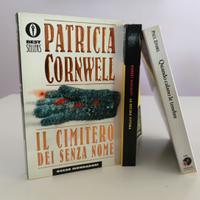 Lotto 3 libri thriller - Patricia Cornwell e altri