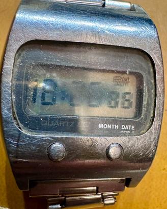 Vintage 1970 Quarzo Seiko Lcd 0439-5007