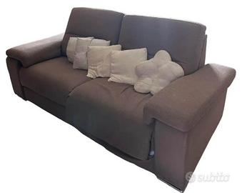 Divano due posti reclinabile