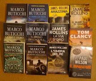 12 libri marco buticchi e altri. in blocco