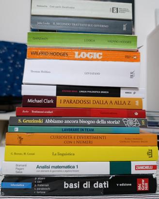 Testi universitari e saggi - filosofia 