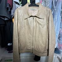 Giubbotto bata vera pelle taglia L