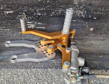 Pedane  Regolabili Piastra Sbk x  Zx10R