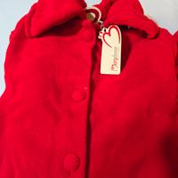 Vestaglia in pile con ciabattine