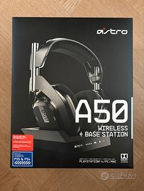 Cuffie ASTRO A50 (4rh. Gen) con base station