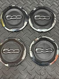 4 coppette Coprimozzo ruote Fiat 500L originali