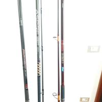 Lotto Indivisibile 3 canne da pesca surfcasting