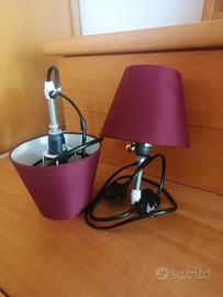 COPPIA LAMPADE PER COMODINI 