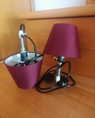 COPPIA LAMPADE PER COMODINI 