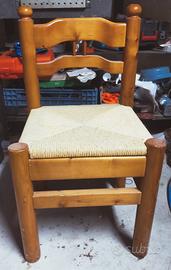 sedie legno