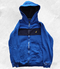 Felpa con cappuccio Nautica taglia M 10/12anni