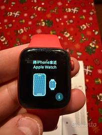 Apple watch serie 6 red 40 mm cell - wi fi