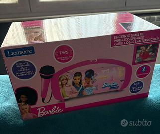 Cassa Karaoke bluetooth Barbie