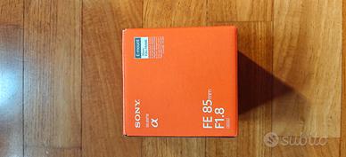 obiettivo Sony 85mm F1.8