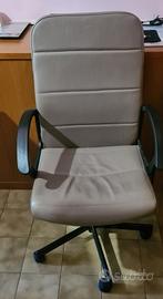 Sedia con rotelle da scrivania